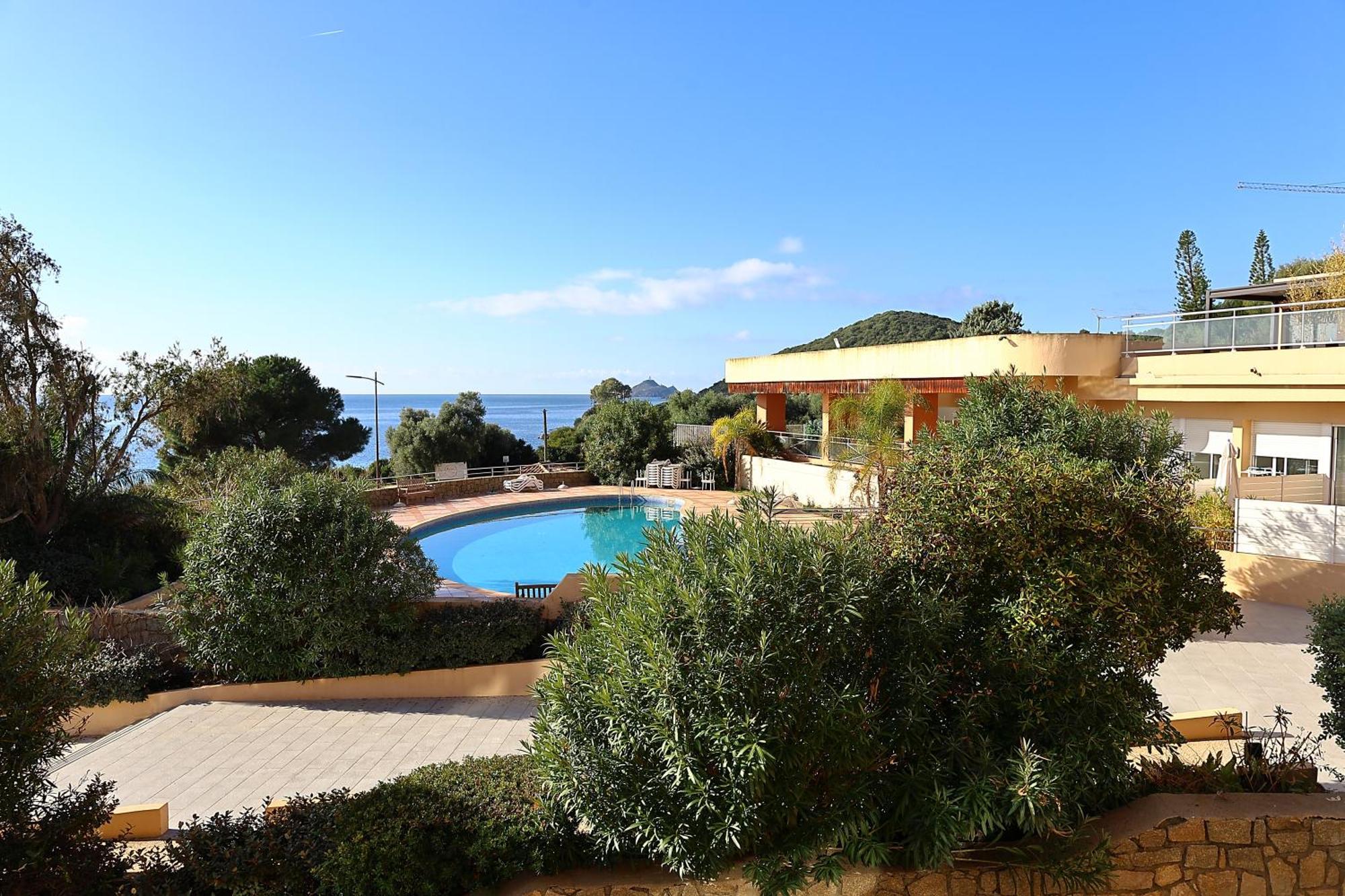 Evasion Corse - T2 Vue Mer, Piscine & Plage Ajaccio  Eksteriør bilde